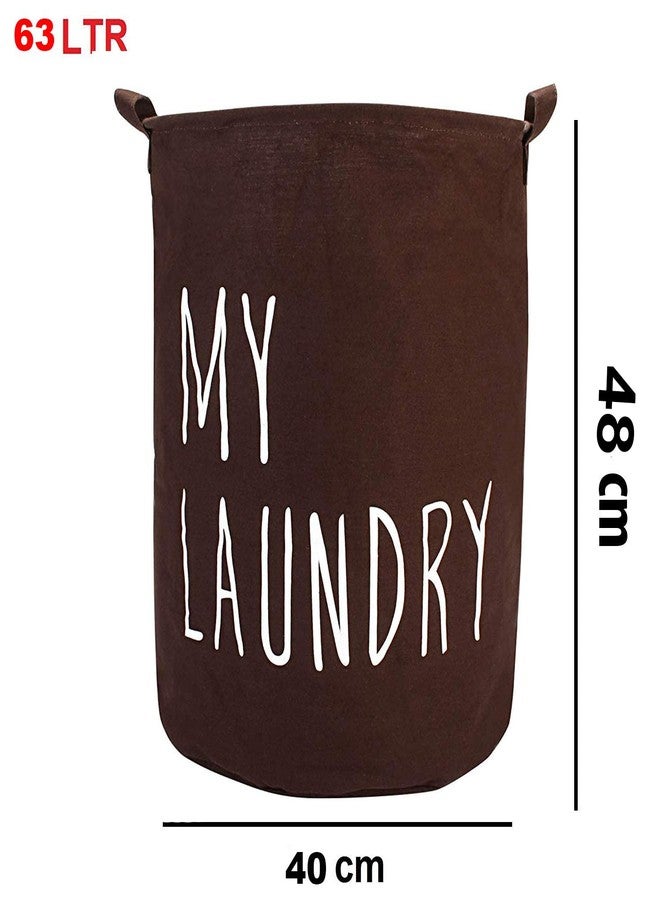 ستايليز سلة غسيل قابلة للطي من ستايليز مع غطاء، سعة 63 لترًا (S11050 - رمادي) - Image 5